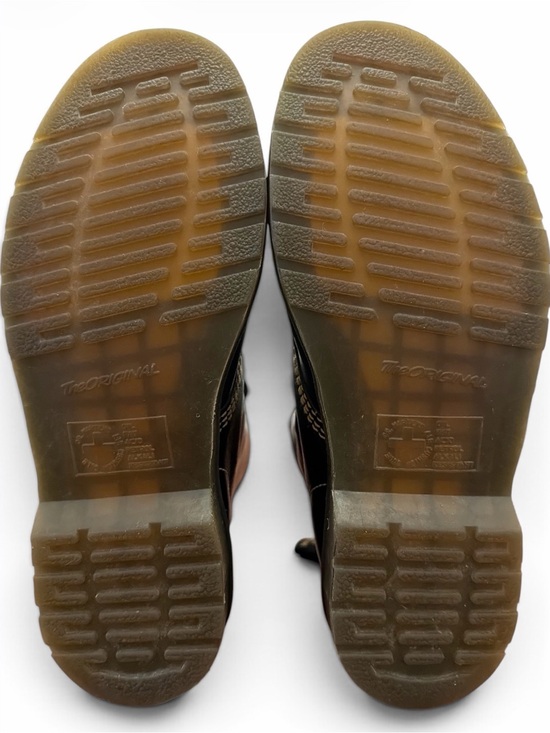 Dr. Martens Original 1460 Black Smooth Leather 8-Eye Boots UK 7 US 8/9